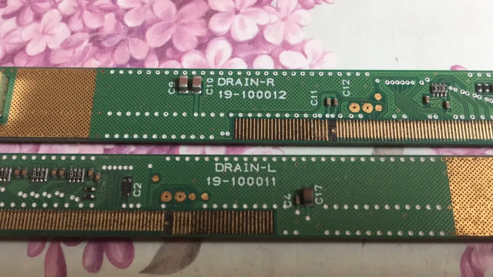 DRAIN-L 19-100011 DRAIN-R 19-100012 деталь печатной платы ЖК-панели A Pair | Электроника