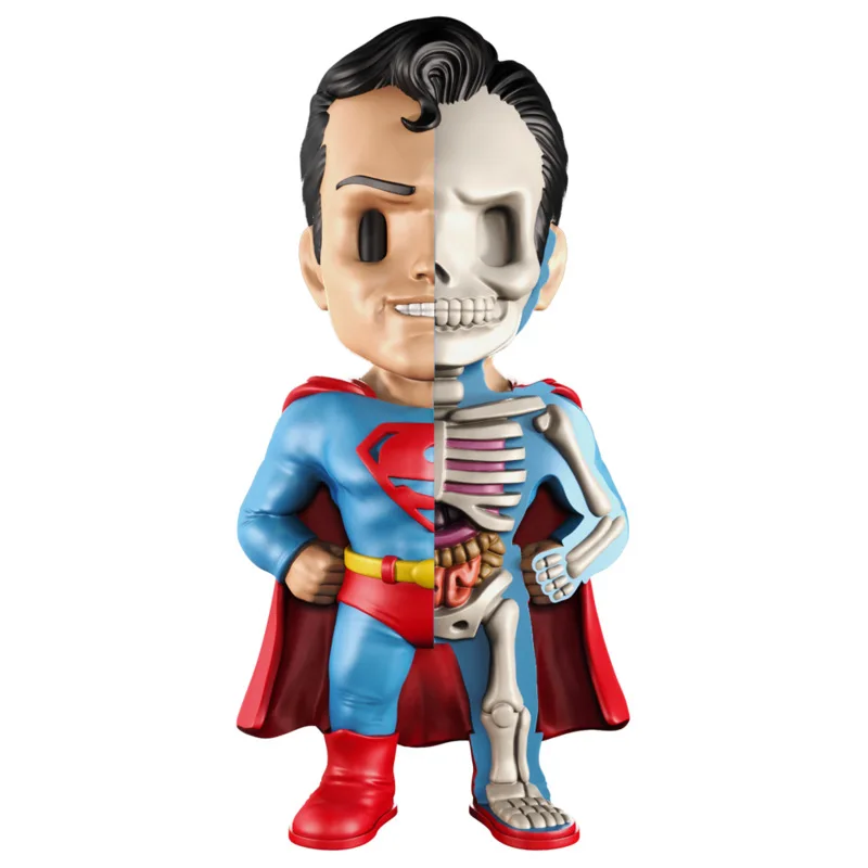 4D Vision Cartoon Characters Anatomical Model Superhero Superman Skeleton Anatomical Model Children Anime Superhero Figure Toys
4D Vision Cartoon Characters Anatomical Model Superhero Superman Skeleton Anatomical Model Children Anime Superhero Figure Toys