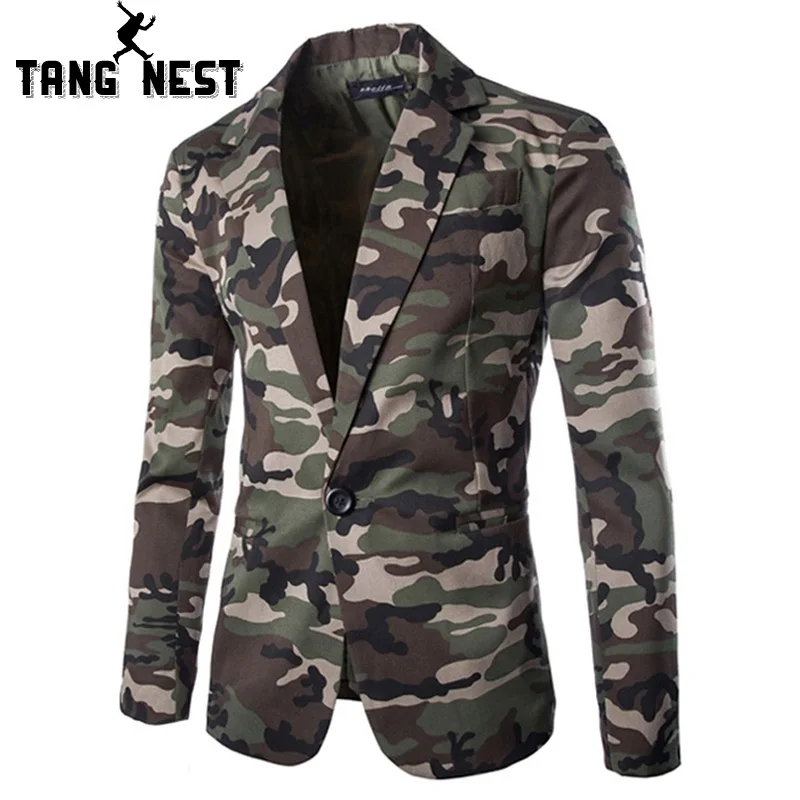 TANGNEST 2019 Camouflage Color New Design Spring Autumn Men Casual Blazer Hot Sale Fashion One Button Asian Size Suits MWX309
TANGNEST 2019 Camouflage Color New Design Spring Autumn Men Casual Blazer Hot Sale Fashion One Button Asian Size Suits MWX309