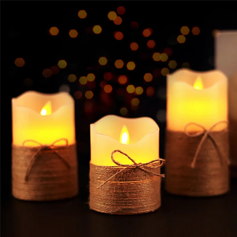 Flameless Candles Battery Operated Pillar Real Wax Flickering Moving WickElectric LED CandleSetswithRemoteControlCycling24 Hours
Flameless Candles Battery Operated Pillar Real Wax Flickering Moving WickElectric LED CandleSetswithRemoteControlCycling24 Hours