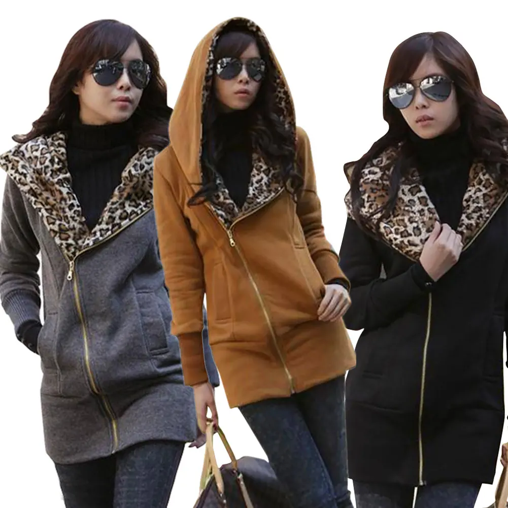 Women's winter jacket 2017 Fashion Women Winter Warm Hoodies Sweatshirt Leopard Slim Coat Jacket Outerwear chaquetas mujer
Women's winter jacket 2017 Fashion Women Winter Warm Hoodies Sweatshirt Leopard Slim Coat Jacket Outerwear chaquetas mujer