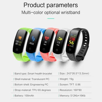 CB608 Blood Pressure Blood Oxygen Intelligent Heart Rate Wristband Waterproof Step Sleep Monitoring SMS Display Smart Wear
CB608 Blood Pressure Blood Oxygen Intelligent Heart Rate Wristband Waterproof Step Sleep Monitoring SMS Display Smart Wear