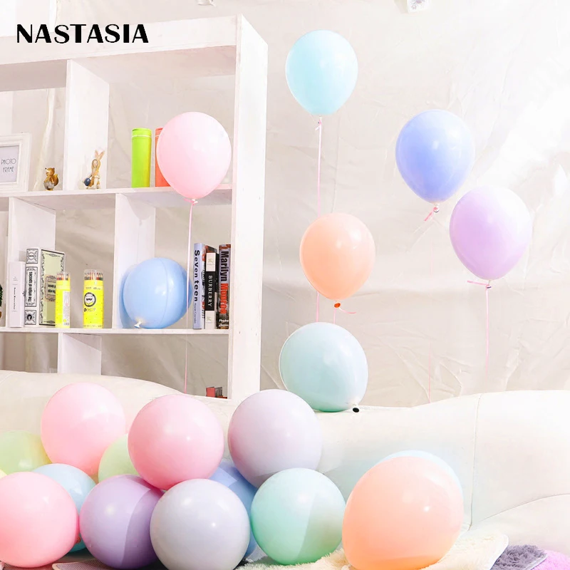 NASTASIA 5inch Macaron candy balloon 100pcs/lot wedding decoration birthday party balloon dream theme creative layout
NASTASIA 5inch Macaron candy balloon 100pcs/lot wedding decoration birthday party balloon dream theme creative layout