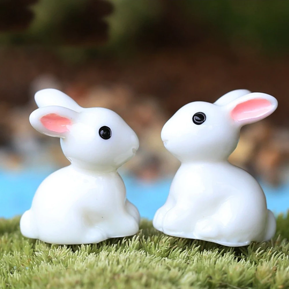 10Pcs Rabbit Ornament Resin Mini Bunny Model Miniature Landscape Accessory Cake Topper Ornament
10Pcs Rabbit Ornament Resin Mini Bunny Model Miniature Landscape Accessory Cake Topper Ornament
