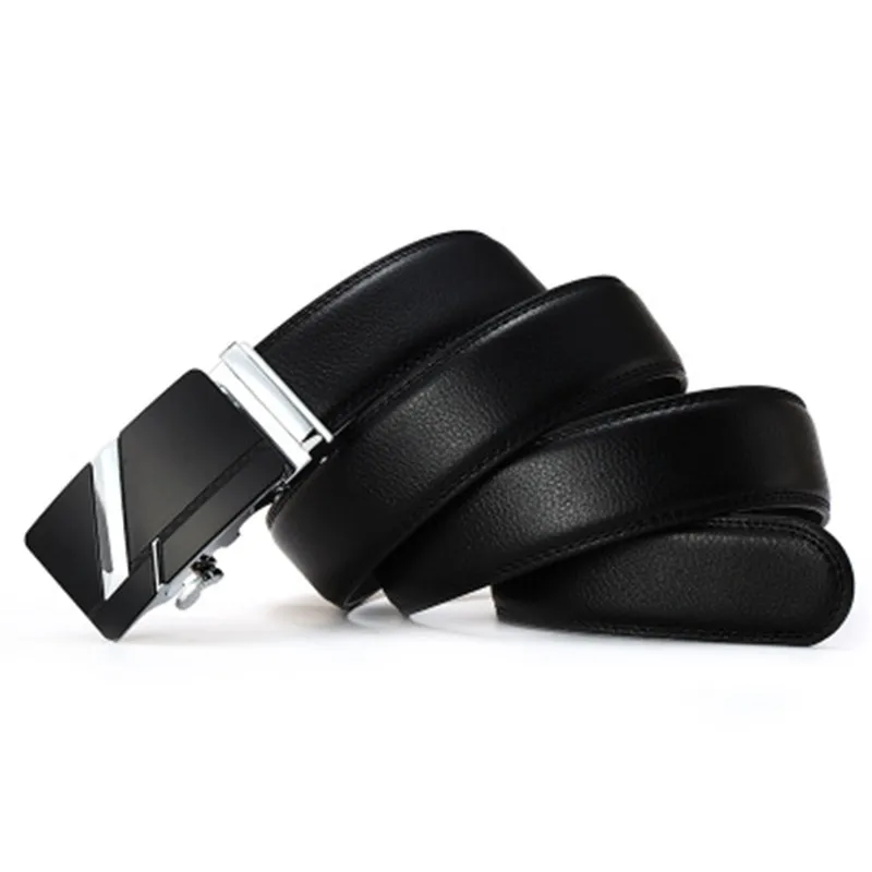 Men's Belt Alloy Automatic Buckle Black Fashion Youth Genuine Leather Business Belts Cow Leather Luxury Brand Soft Male Belt New
Men's Belt Alloy Automatic Buckle Black Fashion Youth Genuine Leather Business Belts Cow Leather Luxury Brand Soft Male Belt New