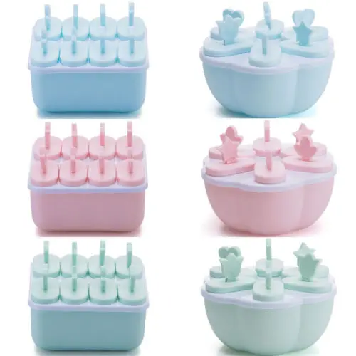 1Pcs Frozen Ice Cream Mould Popsicle Maker Moulds Tray Pan Kitchen DIY Pop Mold Top Decorative | Дом и сад