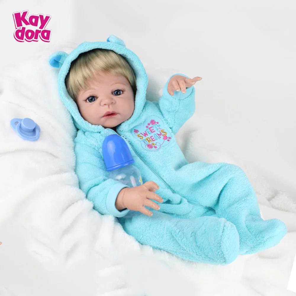 22 inch 55cm Full Silicone Reborn Baby Dolls Alive Lifelike Real Dolls Hair Wig Realistic Reborn Babies Boys Toys Birthday Gift
22 inch 55cm Full Silicone Reborn Baby Dolls Alive Lifelike Real Dolls Hair Wig Realistic Reborn Babies Boys Toys Birthday Gift