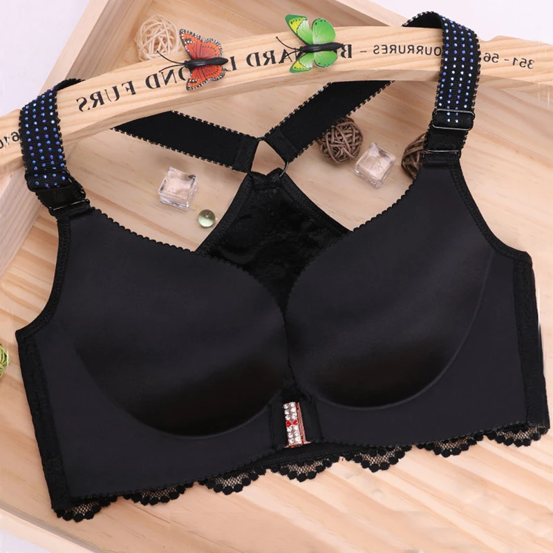 Sexy Lace Bras For Women Plus Size Lingerie Push Up Bra Front Closure Seamless Brassiere Backless Large Cup Underwear D E Cup #D
Sexy Lace Bras For Women Plus Size Lingerie Push Up Bra Front Closure Seamless Brassiere Backless Large Cup Underwear D E Cup #D