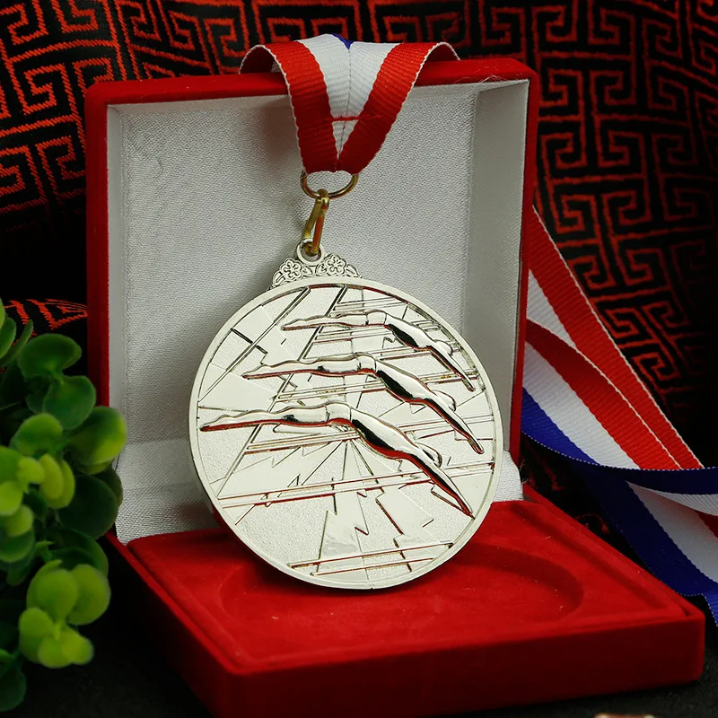 in stock Sports Medal factory price Zinc alloy Spot Swimming medal custom low price Medal of Honor
in stock Sports Medal factory price Zinc alloy Spot Swimming medal custom low price Medal of Honor