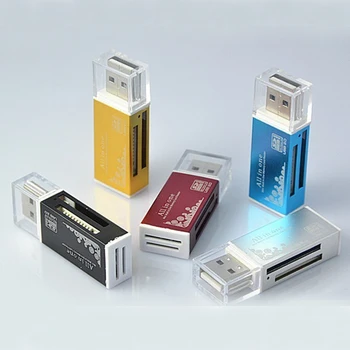 Etmakit Fashion All in One Card Reader Multi for SD SDHC MMC RS MMC TF Micro SD MS Random Color
Etmakit Fashion All in One Card Reader Multi for SD SDHC MMC RS MMC TF Micro SD MS Random Color