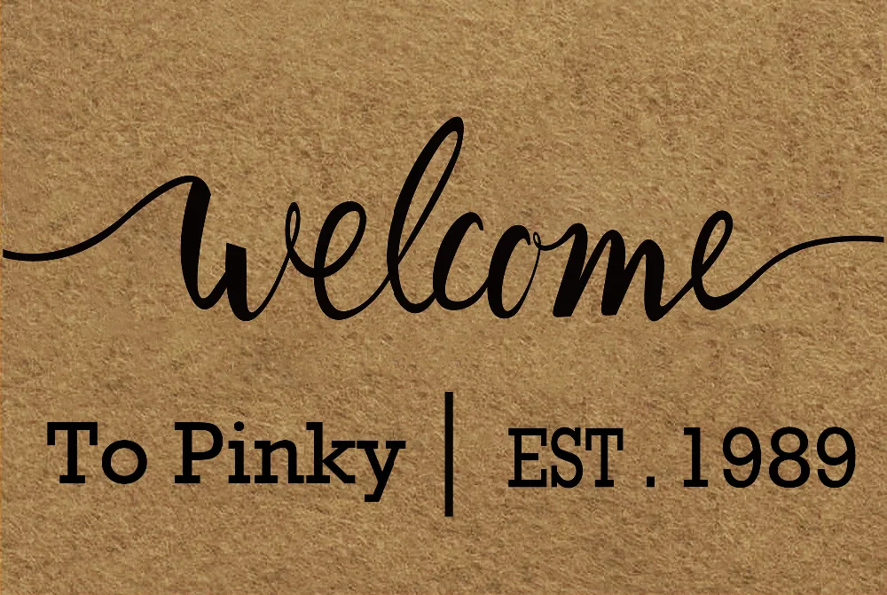 Custom Family Name Personalized Doormat Welcome Est.Date Door Mat Rubber Non-Slip Entrance Rug Floor Mat Funny Home Decor Indoor
Custom Family Name Personalized Doormat Welcome Est.Date Door Mat Rubber Non-Slip Entrance Rug Floor Mat Funny Home Decor Indoor
