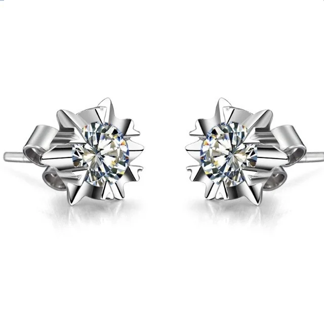 Solid 18K 750 White Gold Earrings Stud CHARLES & COLVARD Warranty 1Ct/Piece Round Cut Moissanite Stud Earrings Wedding Jewelry
Solid 18K 750 White Gold Earrings Stud CHARLES & COLVARD Warranty 1Ct/Piece Round Cut Moissanite Stud Earrings Wedding Jewelry