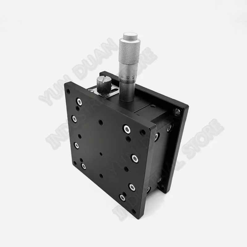 Micrometer Linear Stage 80*80mm Z Axis 3" Trimming Station Manual Lift Displacement Platform Heavy Load Double Guide Way
Micrometer Linear Stage 80*80mm Z Axis 3" Trimming Station Manual Lift Displacement Platform Heavy Load Double Guide Way