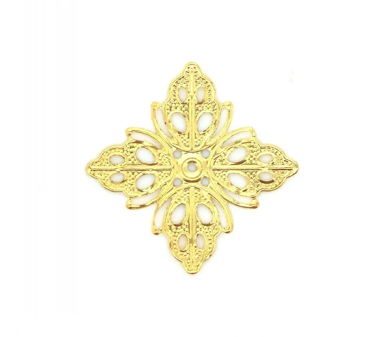 20Pcs Embellishment Findings Square Gold Tone Leaf Pattern Hollow Jewelry Findings DIY Connectors 25 x 25mm F1185
20Pcs Embellishment Findings Square Gold Tone Leaf Pattern Hollow Jewelry Findings DIY Connectors 25 x 25mm F1185