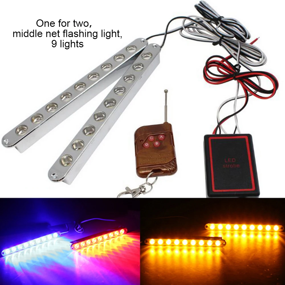 LED car network burst Grille Flash Light Strobe Flashing Warning Lamp Car Truck Light led Flashing Clearance Lights DC 12V
LED car network burst Grille Flash Light Strobe Flashing Warning Lamp Car Truck Light led Flashing Clearance Lights DC 12V