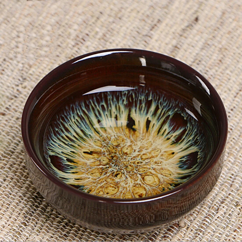 1 pcs Chinese tea set temmoku glaze tea cups Kung fu cups Build kiln ceramic cup Tea cup High tea set
1 pcs Chinese tea set temmoku glaze tea cups Kung fu cups Build kiln ceramic cup Tea cup High tea set