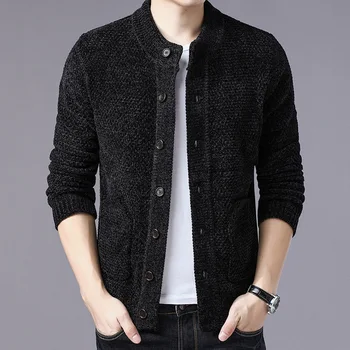 Young men of new fund of 2019 autumn stretch cultivate one's morality sweater knitting cardigan sweater collar buttons
Young men of new fund of 2019 autumn stretch cultivate one's morality sweater knitting cardigan sweater collar buttons