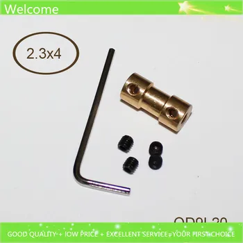 10sets OD9L20 2.3x4mm rigid metre motor coupler 2.3mm to 4mm coupling transmission parts connector HM Accessories
10sets OD9L20 2.3x4mm rigid metre motor coupler 2.3mm to 4mm coupling transmission parts connector HM Accessories