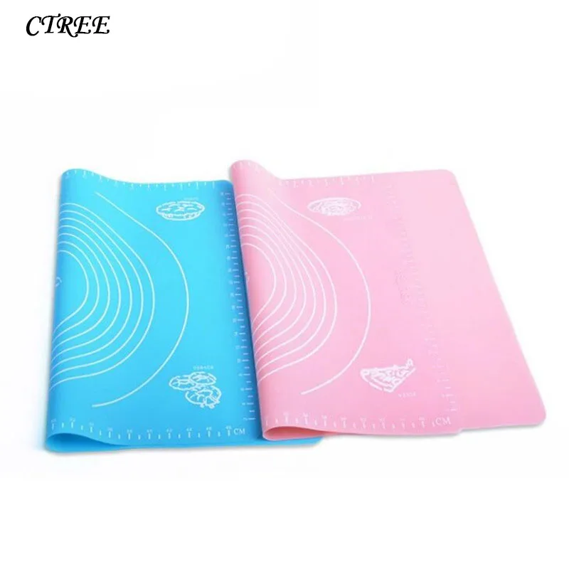 CTREE 1Pc Large 50*40cm Silicone Baking Tools Soft Rolling Pastry Board Heat Insulation Chopping Board Kneading Dough Table C264
CTREE 1Pc Large 50*40cm Silicone Baking Tools Soft Rolling Pastry Board Heat Insulation Chopping Board Kneading Dough Table C264