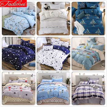 Adult Kids Child Soft Cotton Bed Linen Single Full Double Queen King Size Duvet Cover Quilt Comforter Bedspreads 150x200 180x220
Adult Kids Child Soft Cotton Bed Linen Single Full Double Queen King Size Duvet Cover Quilt Comforter Bedspreads 150x200 180x220