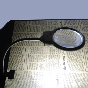 1Pc Clip-on Table Magnifier 2.5X 107MM Desk Magnifying Glass with LED Lamp Light Loupe for Reading Watch Repair
1Pc Clip-on Table Magnifier 2.5X 107MM Desk Magnifying Glass with LED Lamp Light Loupe for Reading Watch Repair