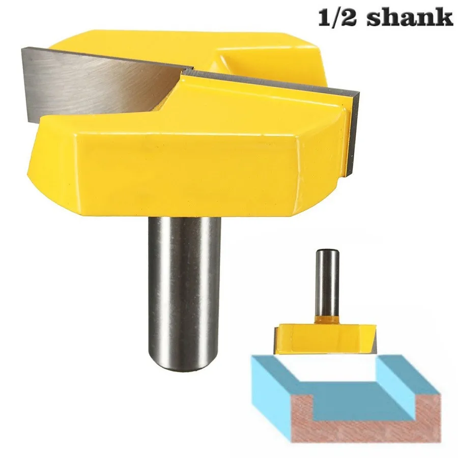 1pc 12mm 12.7mm Shank Large Diameter Cearing Router Bit Wood Milling Cutter Woodworking Trimming Engraving Carving Cutter Tool
1pc 12mm 12.7mm Shank Large Diameter Cearing Router Bit Wood Milling Cutter Woodworking Trimming Engraving Carving Cutter Tool