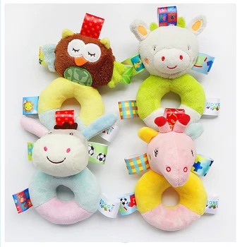 Baby Toys Plush Infant Development Soft Animal Handbells Rattle Interactive Playing Newborn Toy Gift Baby 0-12 Months
Baby Toys Plush Infant Development Soft Animal Handbells Rattle Interactive Playing Newborn Toy Gift Baby 0-12 Months