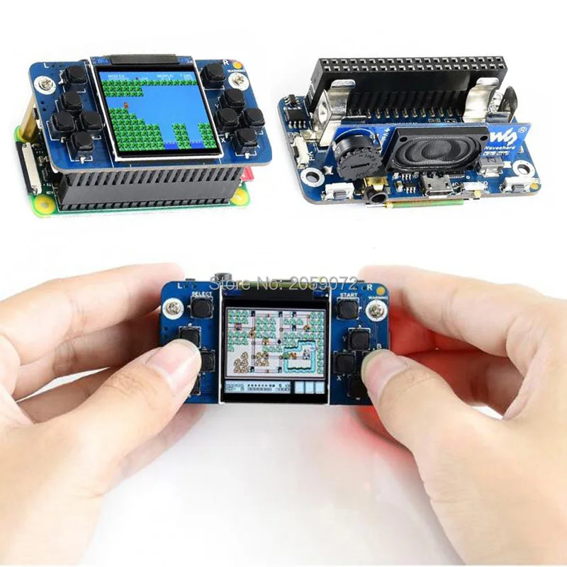 Raspberry Pi zero Game raspberry pi 1.54 inch LCD with charge earphone buzzer function also for raspberry pi 3B+ zero W
Raspberry Pi zero Game raspberry pi 1.54 inch LCD with charge earphone buzzer function also for raspberry pi 3B+ zero W