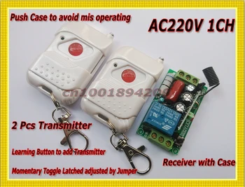 Wireless Remote Switch System +2 Remote Wireless Receiver&Transmitter 220V1CH(channel) 10A Relay Learning code 315/433MHZ Toggle
Wireless Remote Switch System +2 Remote Wireless Receiver&Transmitter 220V1CH(channel) 10A Relay Learning code 315/433MHZ Toggle