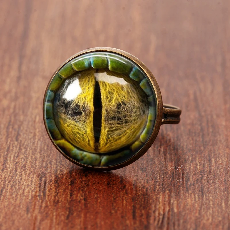 SUTEYI Three-dimensional dragon eye colorful eye Glass Cabochon Dome gift for send friend adjustable rings handmade 100%
SUTEYI Three-dimensional dragon eye colorful eye Glass Cabochon Dome gift for send friend adjustable rings handmade 100%