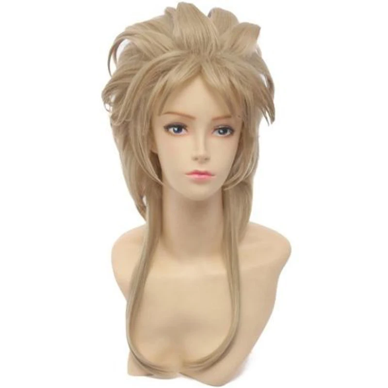 JoJo's Bizarre Adventure Dio Brando Cosplay Wigs Blonde Synthetic Party Hair + Wig Cap
JoJo's Bizarre Adventure Dio Brando Cosplay Wigs Blonde Synthetic Party Hair + Wig Cap