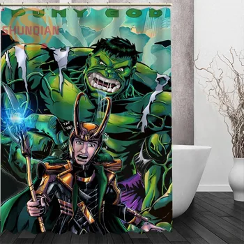 cartoon hulk Shower Curtain Eco-friendly Modern Fabric polyester Custom Bath Curtains Home Decor Curtains for Kids
cartoon hulk Shower Curtain Eco-friendly Modern Fabric polyester Custom Bath Curtains Home Decor Curtains for Kids