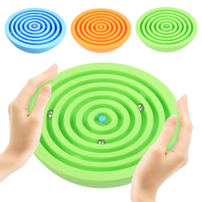 New 3D Puzzle Cube Track Maze Educational Toys Balance Challenge 3 Ball Maze Puzzles Games Fun Hand Magic Game Toys For Children
New 3D Puzzle Cube Track Maze Educational Toys Balance Challenge 3 Ball Maze Puzzles Games Fun Hand Magic Game Toys For Children