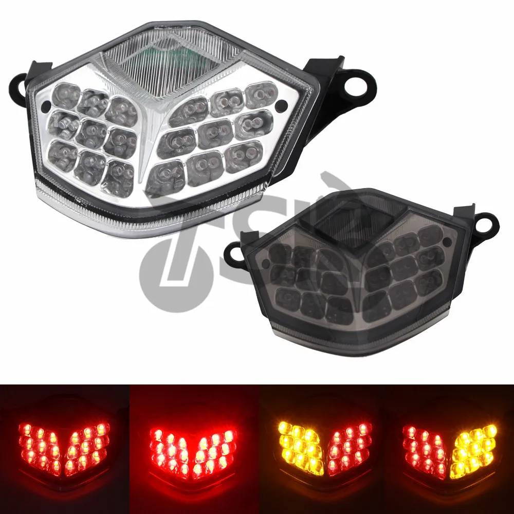 For KAWASAKI ZX 10R ZX10R 2008 2009 2010 2011 2012 Motorcycle LED Rear Turn Signal Tail Stop Light Lamps Integrated
For KAWASAKI ZX 10R ZX10R 2008 2009 2010 2011 2012 Motorcycle LED Rear Turn Signal Tail Stop Light Lamps Integrated