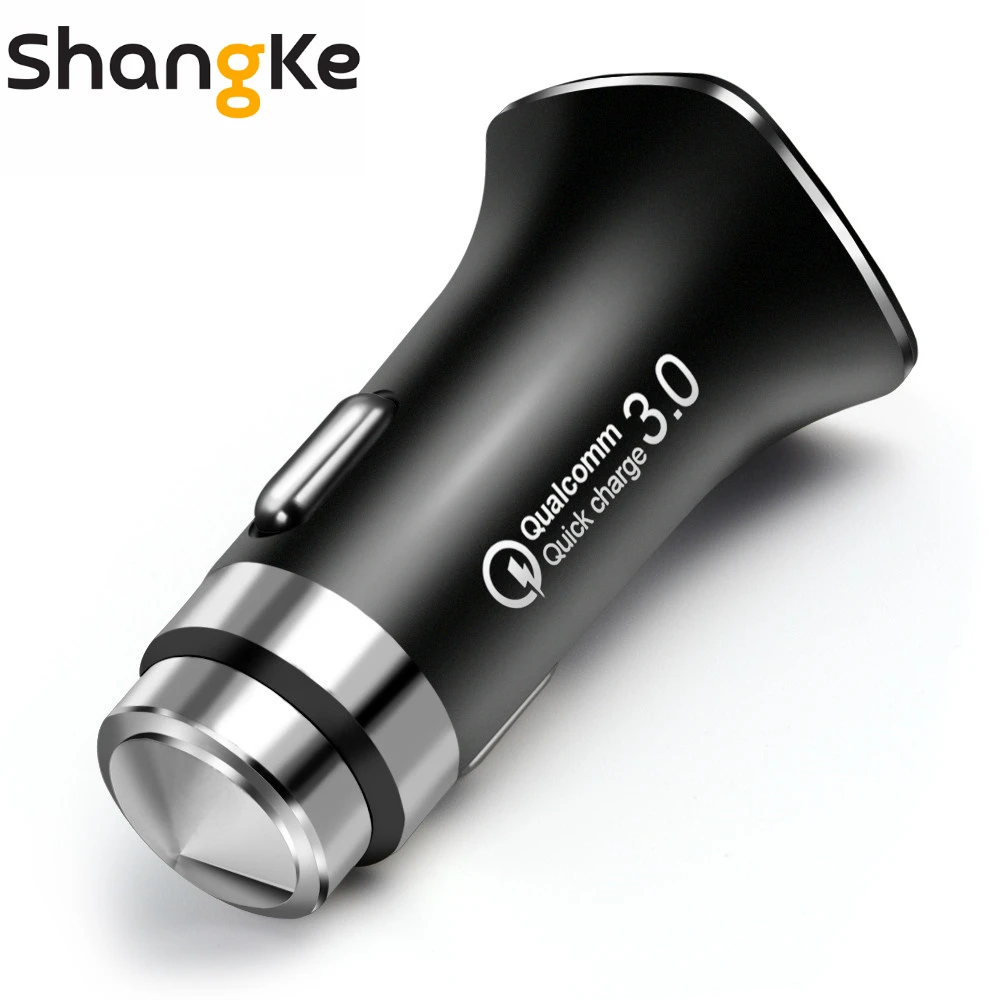 Shangke Car Charger Safety Hammer 5V3A Quick Charge 3.0 Car-Charger USB Smart Car Fast Charger For Mobile Phone Portable charger
Shangke Car Charger Safety Hammer 5V3A Quick Charge 3.0 Car-Charger USB Smart Car Fast Charger For Mobile Phone Portable charger