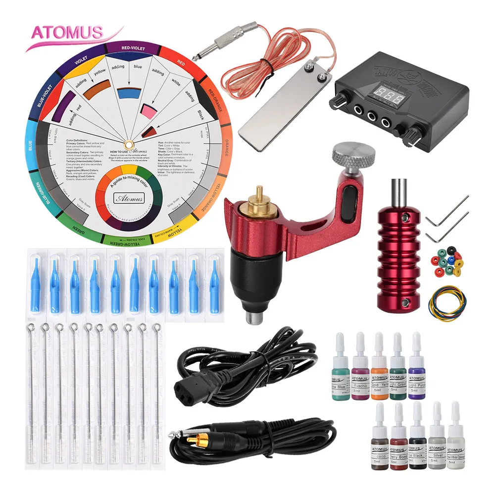 Insumos Tatuajes Proficional Tattoo Set Maquina De Tatuaje Machines Kit Rotary Tatoo Professional Permanent Tatto Tatuar Para
Insumos Tatuajes Proficional Tattoo Set Maquina De Tatuaje Machines Kit Rotary Tatoo Professional Permanent Tatto Tatuar Para