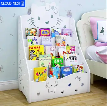 Simple combination shelf picture book shelf student small bookcase landing bookshelf cartoon books and newspapers display shelf
Simple combination shelf picture book shelf student small bookcase landing bookshelf cartoon books and newspapers display shelf