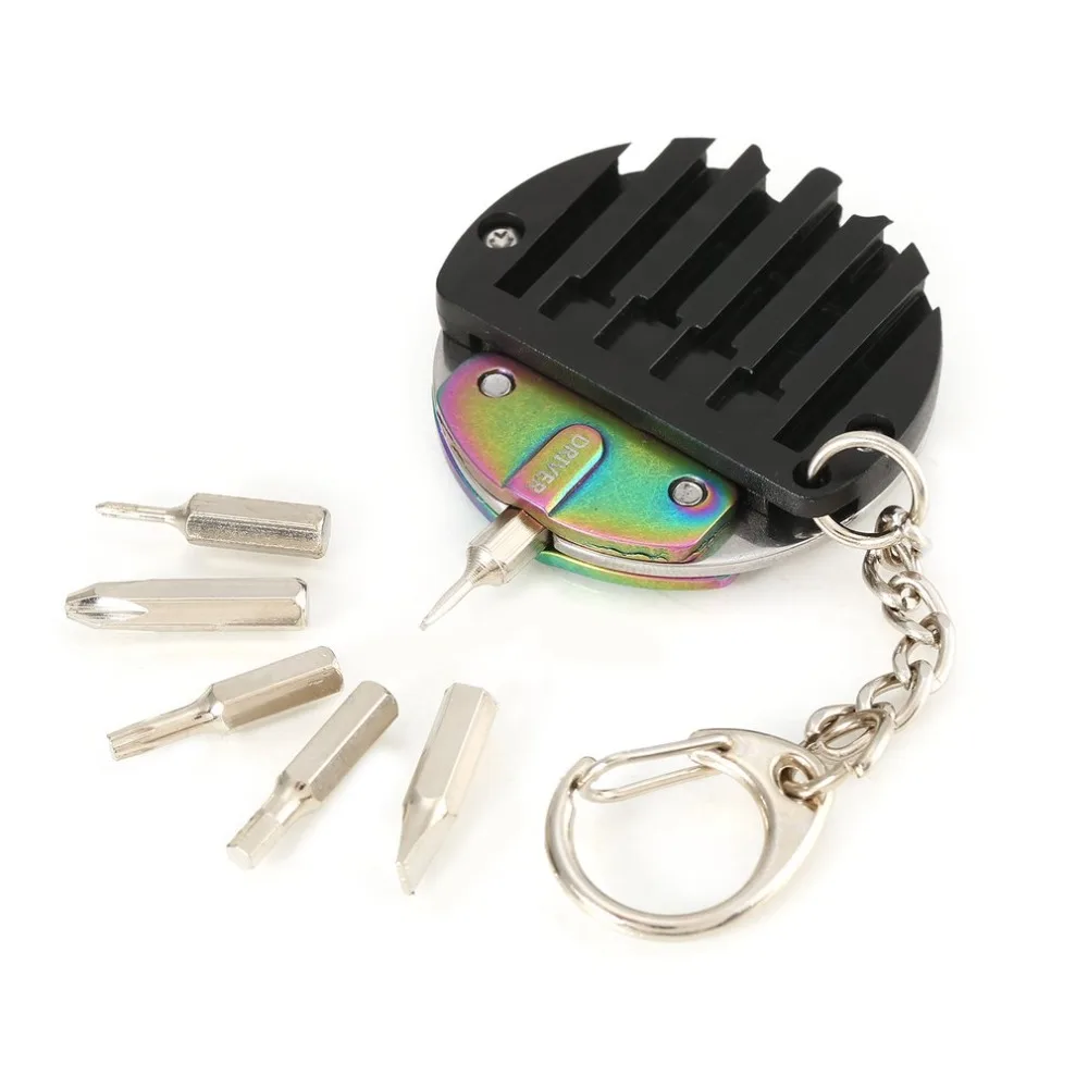 Keychain EDC Cutter Mini Screwdriver Bits Set Folding Outdoor Pocket Knife Repairing Tools Combination Wilderness Survival
Keychain EDC Cutter Mini Screwdriver Bits Set Folding Outdoor Pocket Knife Repairing Tools Combination Wilderness Survival