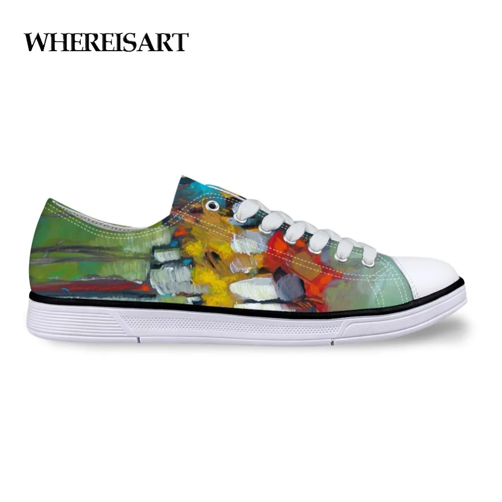 WHEREISART Men's Shoes Casual Shoes Fashion Blue Village Painting Sneakers Low Top Men Flats Vulcanize Shoes Lace Up Casual
WHEREISART Men's Shoes Casual Shoes Fashion Blue Village Painting Sneakers Low Top Men Flats Vulcanize Shoes Lace Up Casual