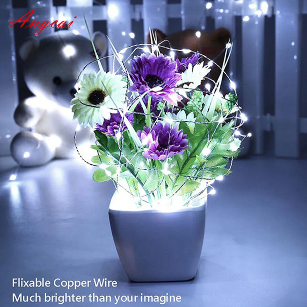 CR2032 Battery Operated silver Multicolor Wire Mini tiny Fairy Light String Good gifts wedding party holiday decor 2M 20bulbs
CR2032 Battery Operated silver Multicolor Wire Mini tiny Fairy Light String Good gifts wedding party holiday decor 2M 20bulbs