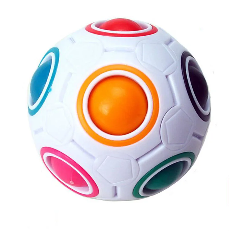 Fun Creative Spherical Magic Cube Speed Rainbow Ball Football Puzzles Kids Educational Learning Toys for Children Magic Ball
Fun Creative Spherical Magic Cube Speed Rainbow Ball Football Puzzles Kids Educational Learning Toys for Children Magic Ball