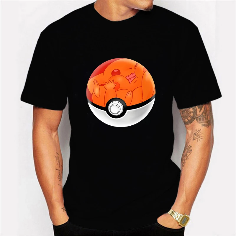 Fashion T-shirt Pokemon Cool Prints T Shirt Casual Short Male Tops Tees Pikachu Men Clothes Streetwear Camisetas Hombre Harajuku
Fashion T-shirt Pokemon Cool Prints T Shirt Casual Short Male Tops Tees Pikachu Men Clothes Streetwear Camisetas Hombre Harajuku