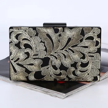Evening Bag Womens Noble Party Wallet Golden Wedding Purse Bridal Prom Handbag Party Bag LS8333
Evening Bag Womens Noble Party Wallet Golden Wedding Purse Bridal Prom Handbag Party Bag LS8333