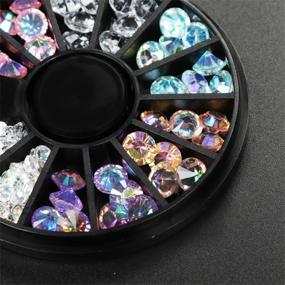 1 Wheel DIY 3D Colorful Clear Resin Stones Nail Rhinestones Mermaid Sharp Bottom Nail Tips Decoration Manicure Makeup Tools
1 Wheel DIY 3D Colorful Clear Resin Stones Nail Rhinestones Mermaid Sharp Bottom Nail Tips Decoration Manicure Makeup Tools