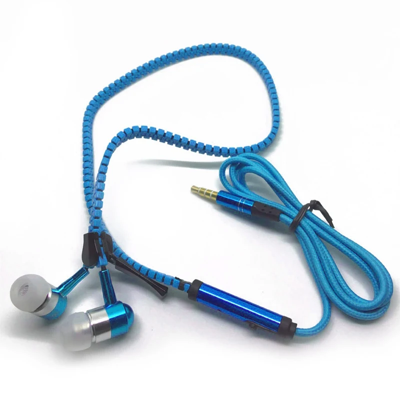 Zipper Earphone 3.5mm In-ear Earphones With Microphone For phone Wired Earphone For Phone
Zipper Earphone 3.5mm In-ear Earphones With Microphone For phone Wired Earphone For Phone