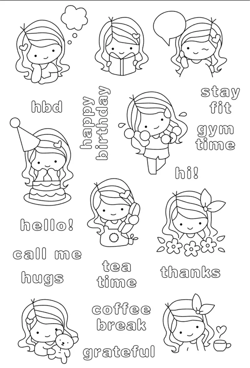 11x16 Good looking girl avat TBig ice cream ransparent Clear Stamps Silicone Seals for DIY scrapbooking photo album Card Making
11x16 Good looking girl avat TBig ice cream ransparent Clear Stamps Silicone Seals for DIY scrapbooking photo album Card Making