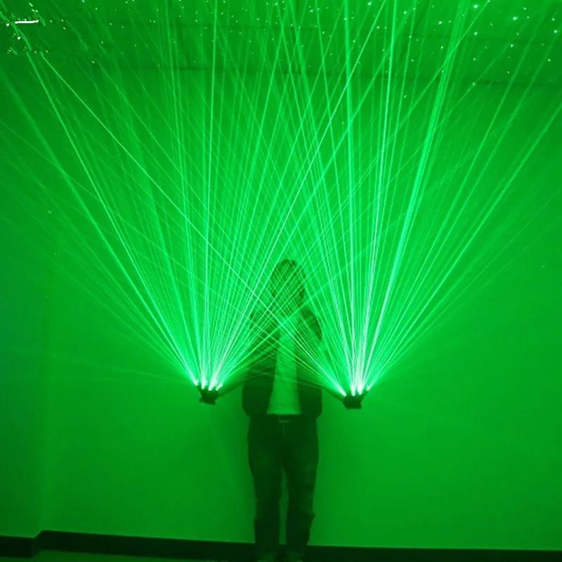 Green Laser Gloves Dancing Stage Show Light With 4 pcs lasers and LED palm light for DJ Club/Party/Bars
Green Laser Gloves Dancing Stage Show Light With 4 pcs lasers and LED palm light for DJ Club/Party/Bars
