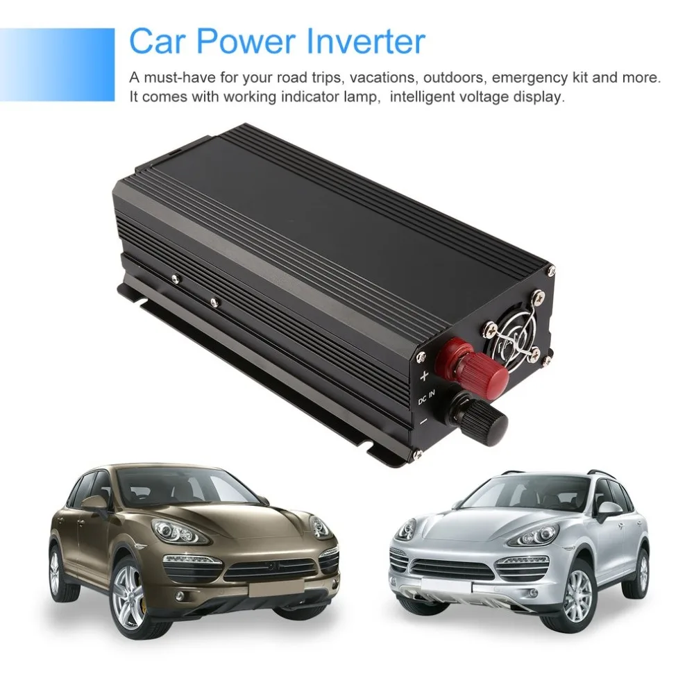Universal Short Circuit Overload Protection Car Solar Power Inverter DC 12/24V to AC 220V Modified Sine Wave Converter
Universal Short Circuit Overload Protection Car Solar Power Inverter DC 12/24V to AC 220V Modified Sine Wave Converter
