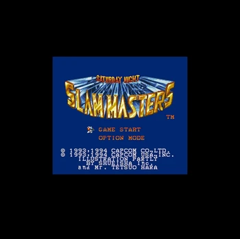 Saturday Night Slam Masters NTSC Version 16 Bit 46 Pin Big Gray Game Card For USA Game Players
Saturday Night Slam Masters NTSC Version 16 Bit 46 Pin Big Gray Game Card For USA Game Players