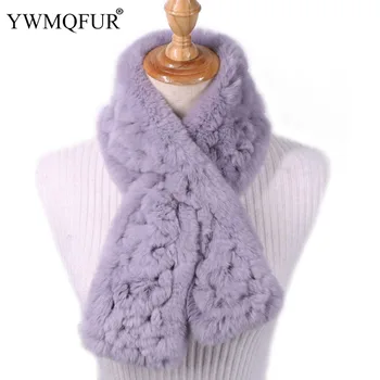 YWMQFUR Hot Sale Winter Vintage Knit Fur Scarves For Women Solid Warm Genuine Rex Rabbit Fur Cute Girl Thickening Female Scarves
YWMQFUR Hot Sale Winter Vintage Knit Fur Scarves For Women Solid Warm Genuine Rex Rabbit Fur Cute Girl Thickening Female Scarves